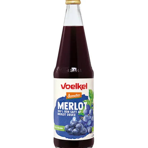 Merlot Ren Rød Druesaft Demeter Økologisk