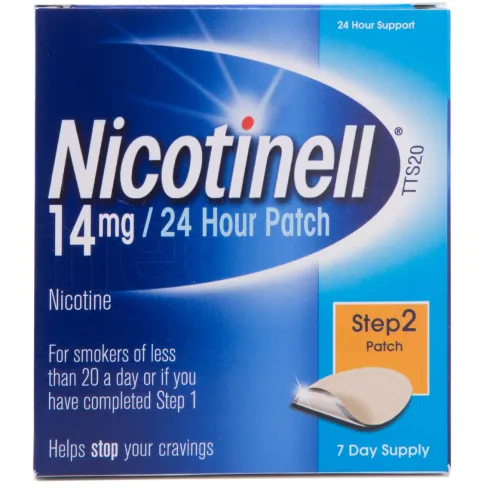 14 mg/24 timer, 7 plastre