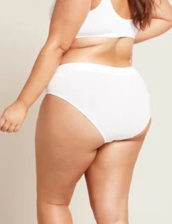 Midi Brief Hvid | Str. S