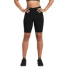 Motivate 8" High-waist Shorts Black | Str. Xs