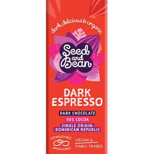 Mørk Chokolade 58% Espresso Økologisk