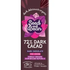 Mørk Chokolade 72% Økologisk