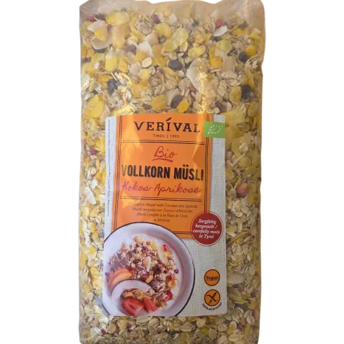 Müsli - Kokos-aprikos Økologisk