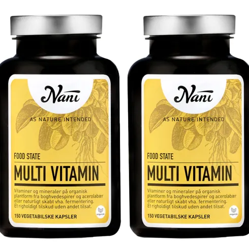 Multivitamin Food State | 2 x 150 kapsler