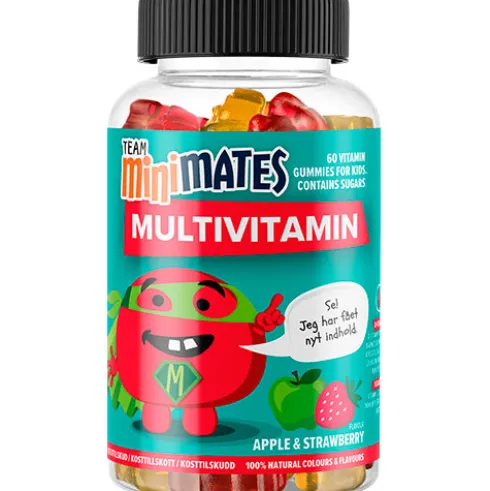 Multivitamin Med Æble Og Jordbær | 60 gummies