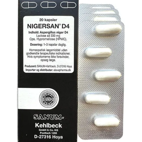 Nigersan kapsler D4