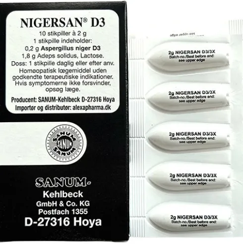 Nigersan stikpiller D3