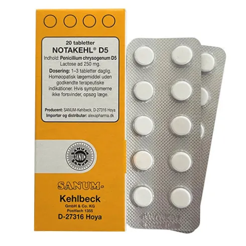 Notakehl Tabletter D5