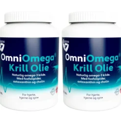 Omniomega Krill Olie | 2 x 100 kapsler