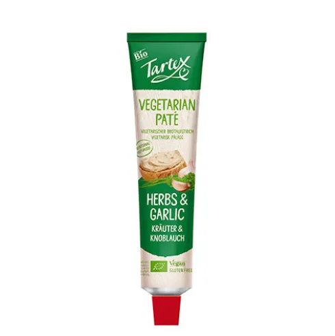 Paté Tube Økologisk | Hvidløg & Urter