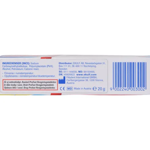 Plus Specialfixativ Proteselim | 34 g