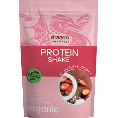Protein Shake Jordbær & Kokos Økologisk
