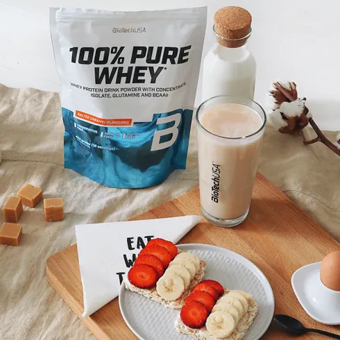 100% Pure Whey Protein Pulver | Chocolate