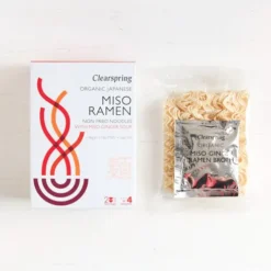 Ramen Nudler M. Miso- & Ingefærsuppe Økologisk