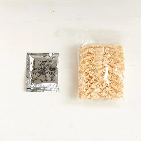 Ramen Nudler M. Miso- & Ingefærsuppe Økologisk