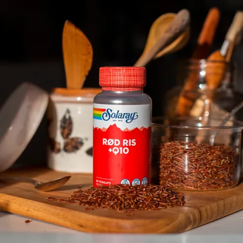 Rød Ris & Q10