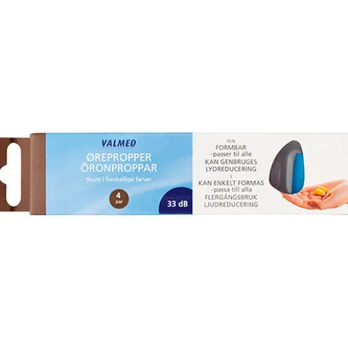 Ørepropper 4 Par