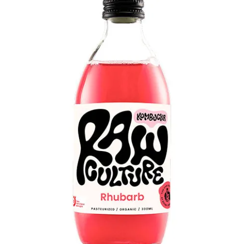 Rhubarb Kombucha Økologisk