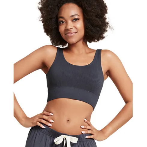Ribbed Seamless Bra Storm | Str. M