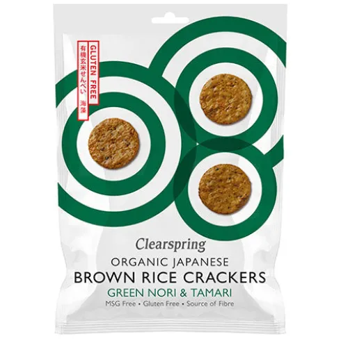 Rice Cracker Økologisk Glutenfri | Nori Tang & Tamari