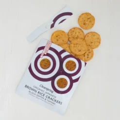 Rice Cracker Økologisk Glutenfri | Black Pepper & Tamari