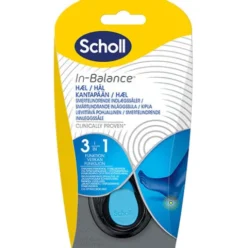 Scholl Med Insoles Heel 3in1 (S)