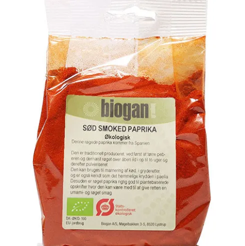 Sød Røget Paprika Økologisk