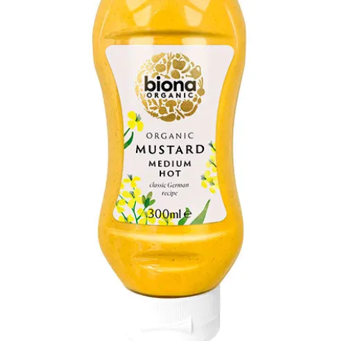 Sennep Medium Hot (Squeezy) Økologisk