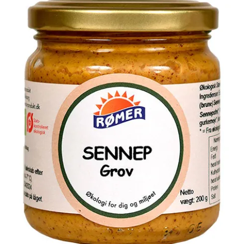 Sennep Stærk Økologisk