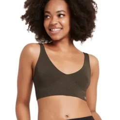 Shaper Crop Bra Dark Olive | Str. Xl