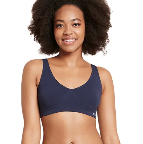 Shaper Crop Bra Navy | Str. Xs