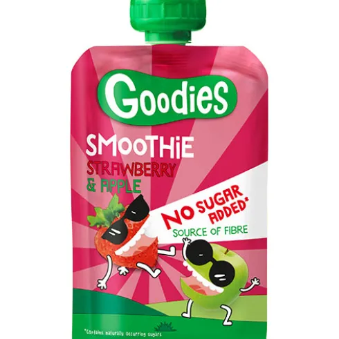 Smoothie Klemmepose | Jordbær & Æble