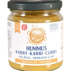 Smørepålæg Hummus Karry Økologisk