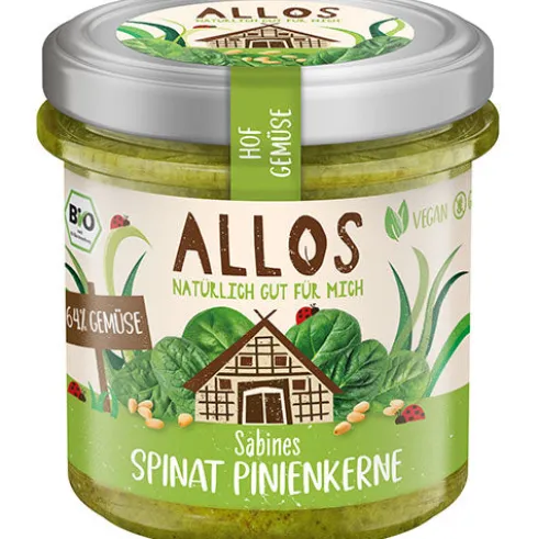 Smørepålæg Spinat Og Pinjekerner Økologisk Farm Vegetables