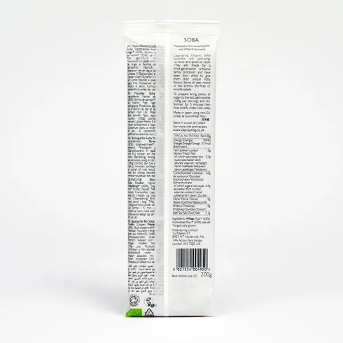 Soba Nudler (Hvede & Boghvede) Økologisk