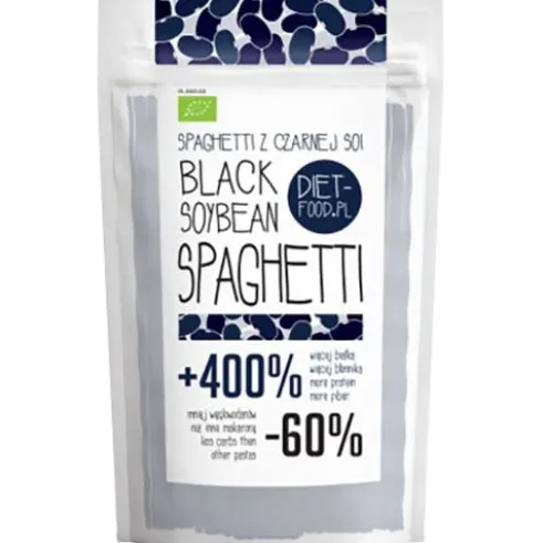 Soja Spaghetti Sort Økologisk Glutenfri
