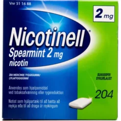 Spearmint, 2 mg, 204 stk.