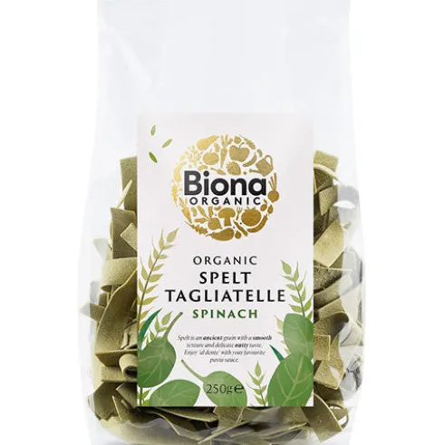 Spelt Tagliatelle Spinat Pasta Økologisk