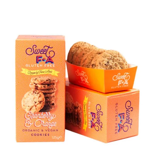 Tanebær & Appelsin Cookies Økologisk