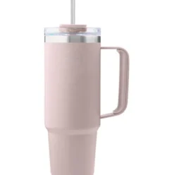 Thermo Cup With Straw | Soft Rose