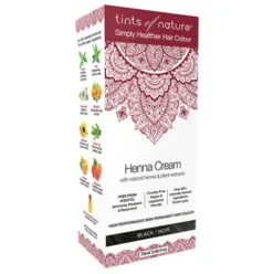 Tints of Nature Henna Hårfarve Creme | Sort