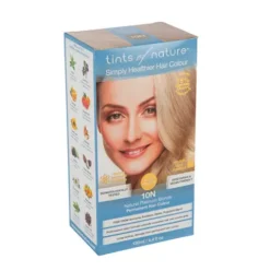 Tints of Nature Permanent Hårfarve | Naturlig Platina Blond 10N