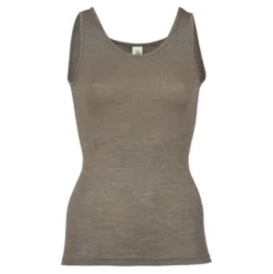 Top, Uld/silke, Walnut | Str. 38/40