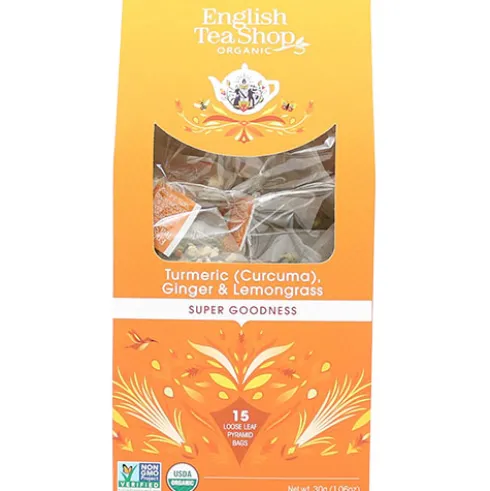 Turmeric Ginger & Lemongras Økologisk