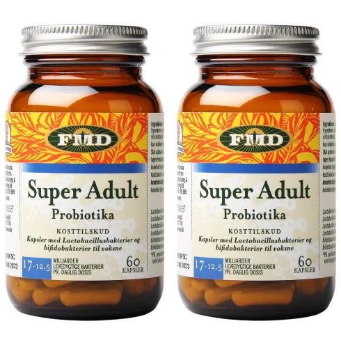 Udo's Choice Super Adult Mælkesyrebakterier | 2x 60 kapsler