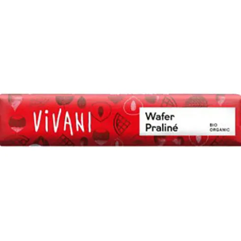 Vaffel Praline Bar Økologisk