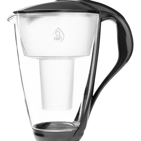 Vandfilterkande 2,0 L Glas | Antracitgrå