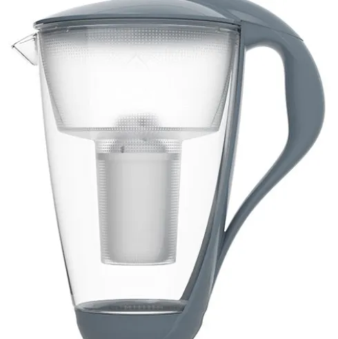 Vandfilterkande 2,0 L Glas | Stålgrå