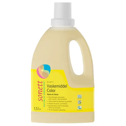 Vaskemiddel Color Mynte & Citron