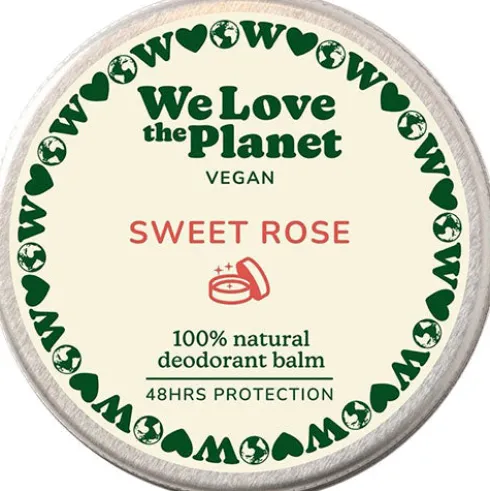 We Love The Planet Deodorant Balm | Sweet Rose